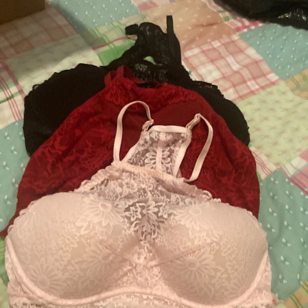 Victoria’s Secret Pink bralettes